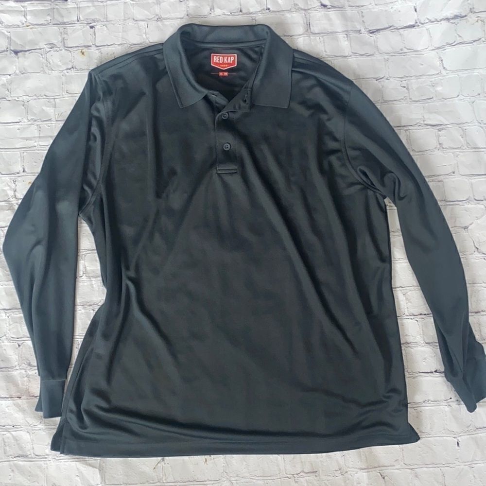 Red Kap Dark Gray Polo